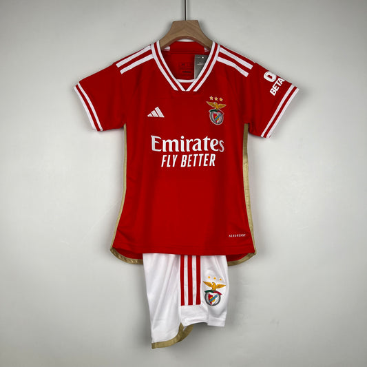 23/24 Benfica Home Kit Criança